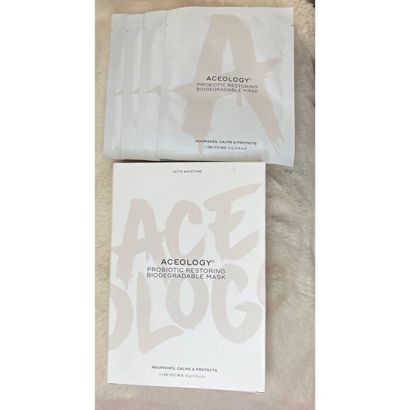 Aceology PROBIOTIC RESTORING BIODEGRADABLE MASK SET - Picture 4 of 10